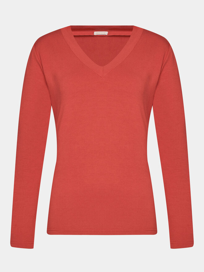 Selmark Selmark Pijama Flores P6973 Naranja Regular Fit
