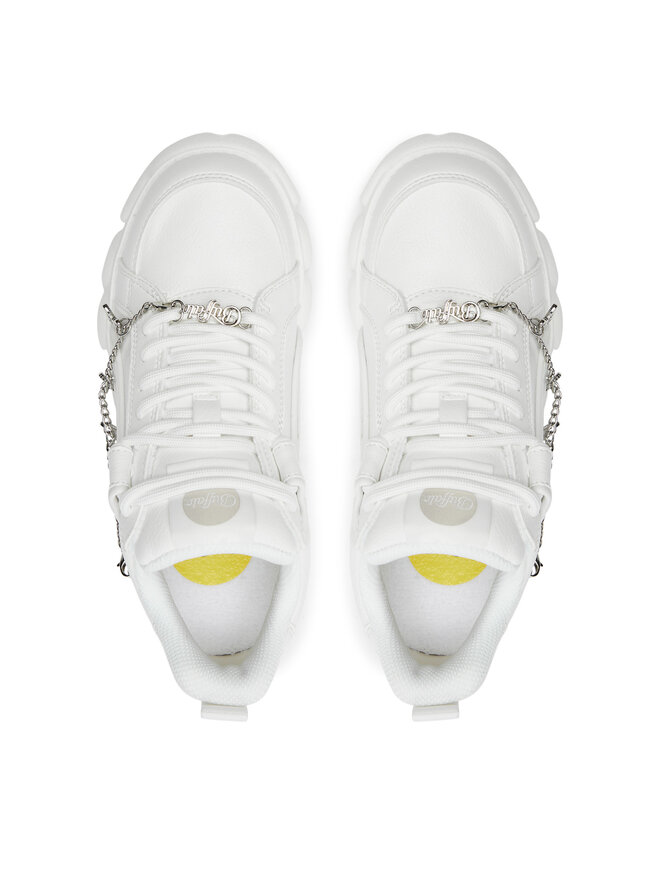 Buffalo Sneakersy Buffalo Cld Corin Chain Butt 1636180 Biały