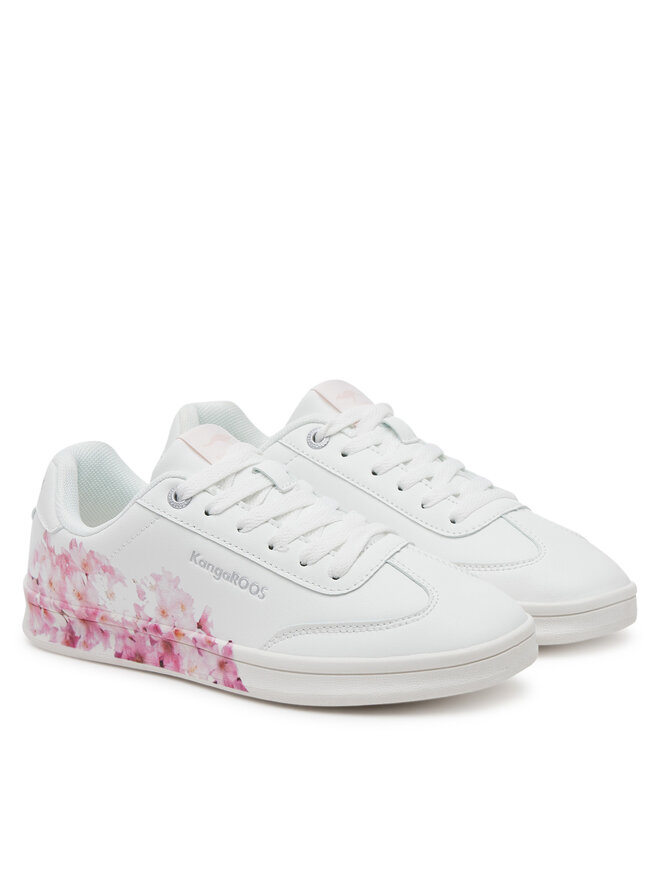 KangaRoos Αθλητικά KangaRoos K-Ten Flowers 30187 000 0054 Λευκό
