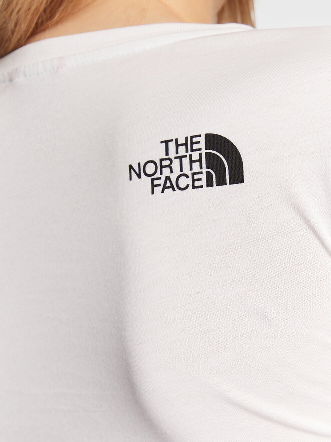 The North Face The North Face Marškinėliai Simple Dome NF0A82EC Balta Regular Fit
