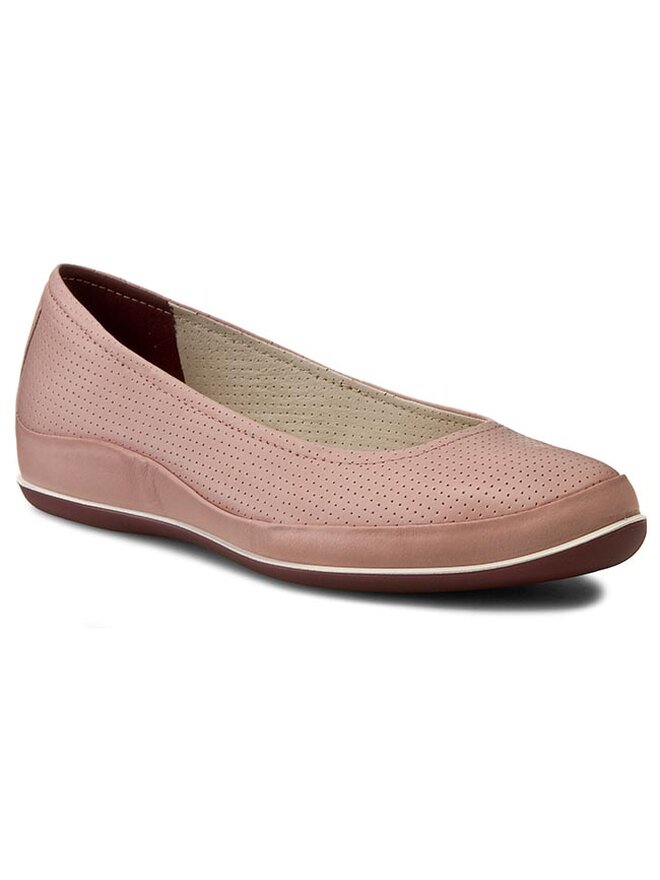 Baleriny ECCO Dlite 24660301216 Ro owy eobuwie .pl