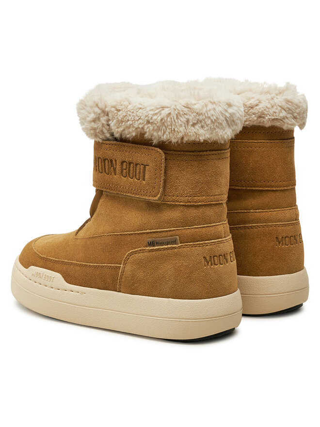 Moon Boot Snehule Moon Boot Junior Park Dtrap Boot Suede 80D3440040 Hnedá