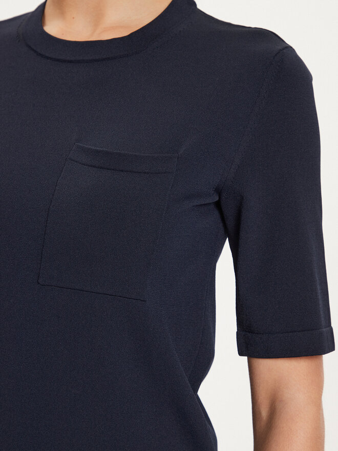 Max Mara Leisure Max Mara Leisure Camiseta Tahiti 24263660 Azul marino Regular Fit