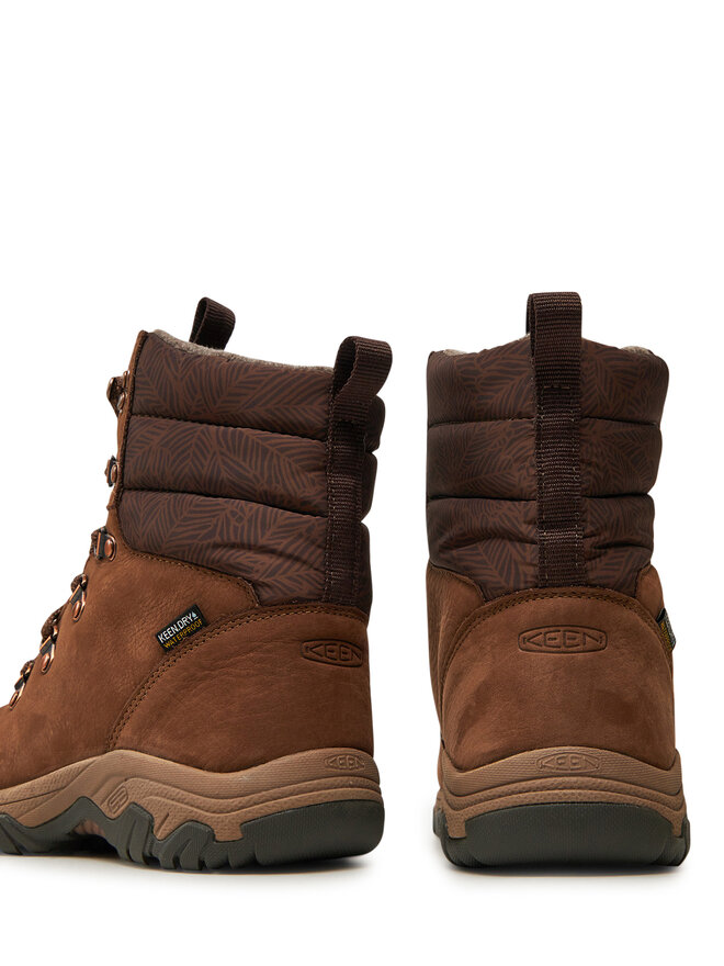 Keen Trekking čevlji Keen Greta Waterproof 1027717 Rjava