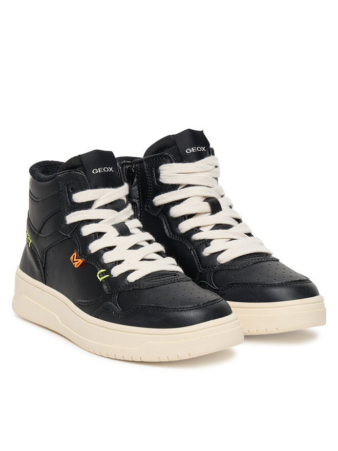 Geox Sneakersy Geox J Lestrella J56NLA 000BC C9999 D Černá