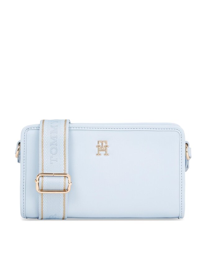 Tommy Hilfiger Geantă Tommy Hilfiger Th Monotype Crossover AW0AW16163 Albastru celest