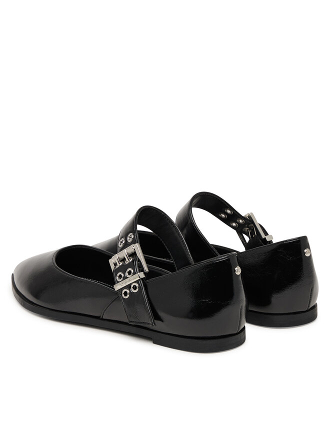 Buffalo Ballerinas Buffalo Marly Riv 1621044 Schwarz
