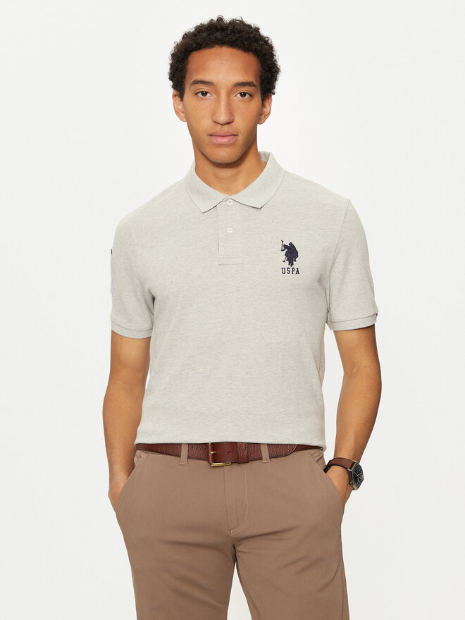 U.S. Polo Assn. U.S. Polo Assn. Pólóing MUP3313 Szürke Regular Fit