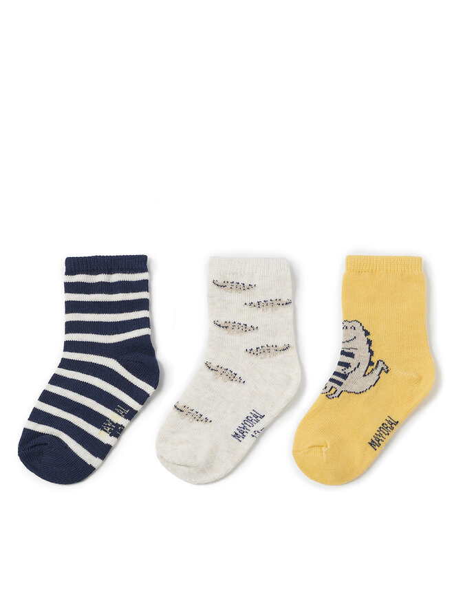 Mayoral 3 pares de calcetines altos para niño Mayoral 10652 De color