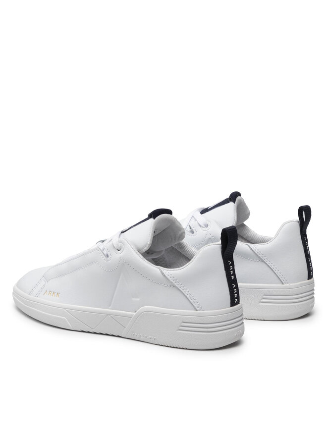 ARKK Copenhagen Сникърси ARKK Copenhagen Uniklass Leather S-C18 IL4601-1052-W Бял