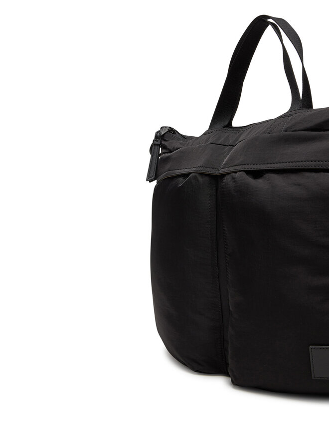 Calvin Klein Jeans Geantă pentru laptop Calvin Klein Jeans Metro Nylon Helmet Bag LV04G3130G Negru