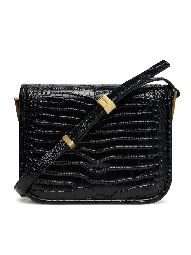 PINKO Handtasche PINKO Love Box Bag Fl Mini AI 25-26 PLTT 104297 A2OH Schwarz