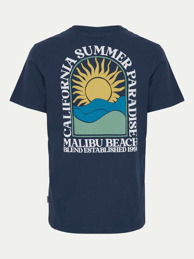 Blend Blend Camiseta 20716481 Azul marino Regular Fit