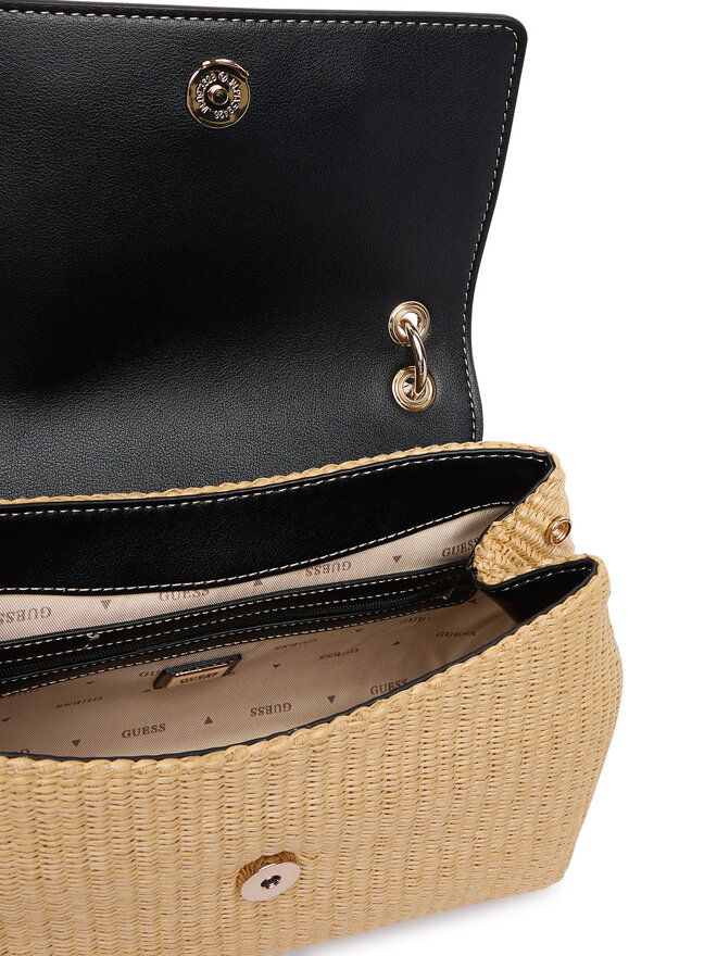Guess Handtasche Guess Maggie Straw HWWG97 53190 Beige