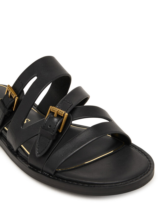 Guess Pantoletten Guess FLJGRY LEA03 Schwarz