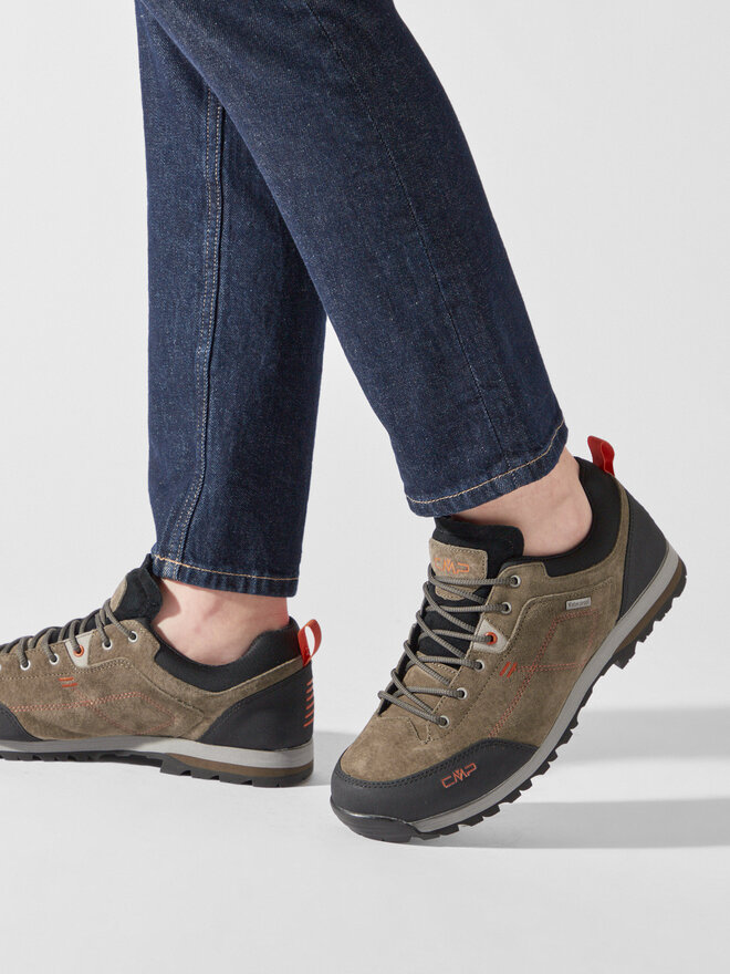 CMP Homme Alcor 2.0 Low Trekking Shoes WP - Chaussures De Randonnée Imperméables Cuir