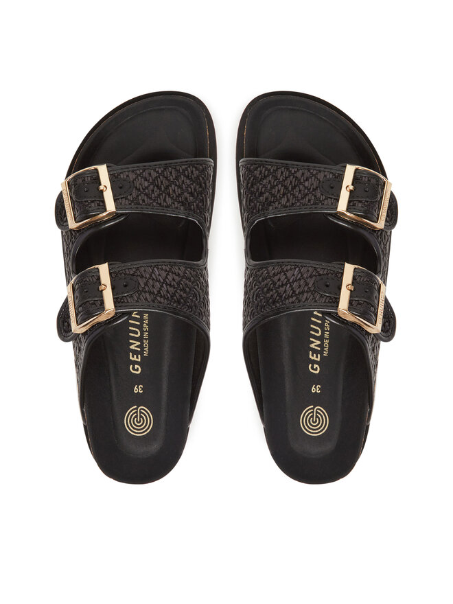 Genuins Iešļūcenes Genuins Hawaii Raffia G106362 Melns