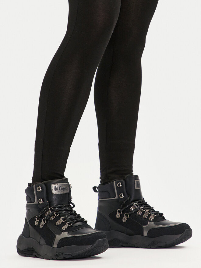 Lee Cooper Μποτάκια Lee Cooper LCJ-24-03-3048LA Μαύρο
