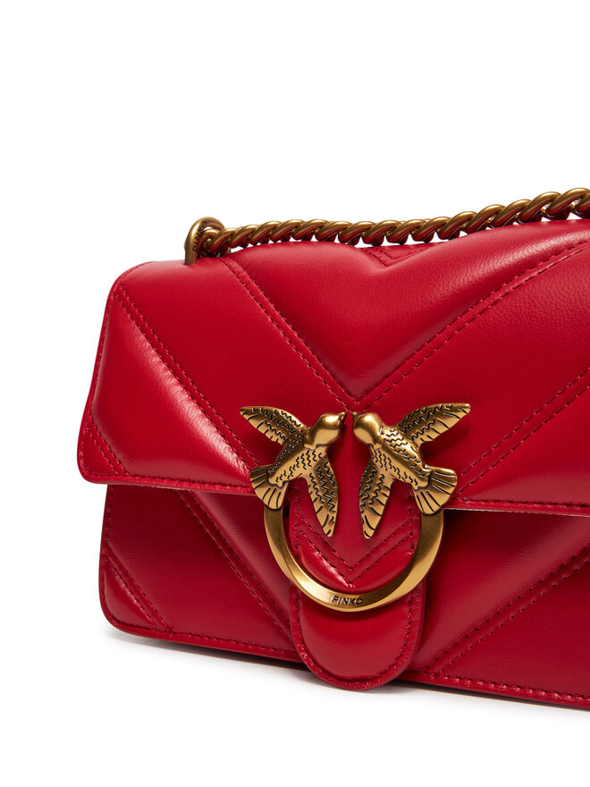 PINKO Kabelka PINKO Love One Mini Light Cl 104550 A26Z Červená