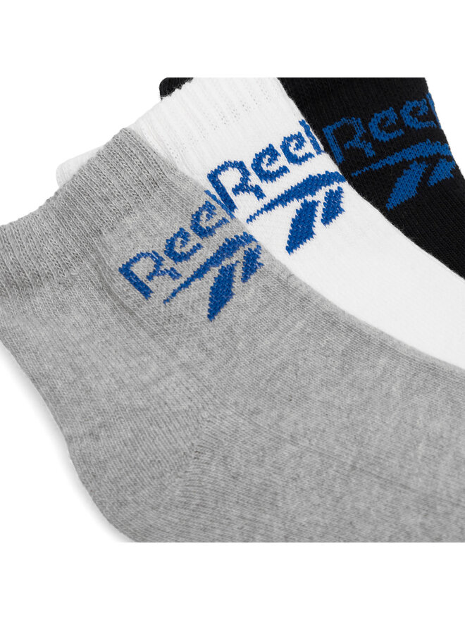 Reebok Set di 3 paia di calzini lunghi unisex Reebok R0255-SS24 (3-pack) Multicolore