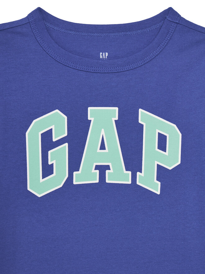 Gap Gap Majica 708392-02 Modra Regular Fit