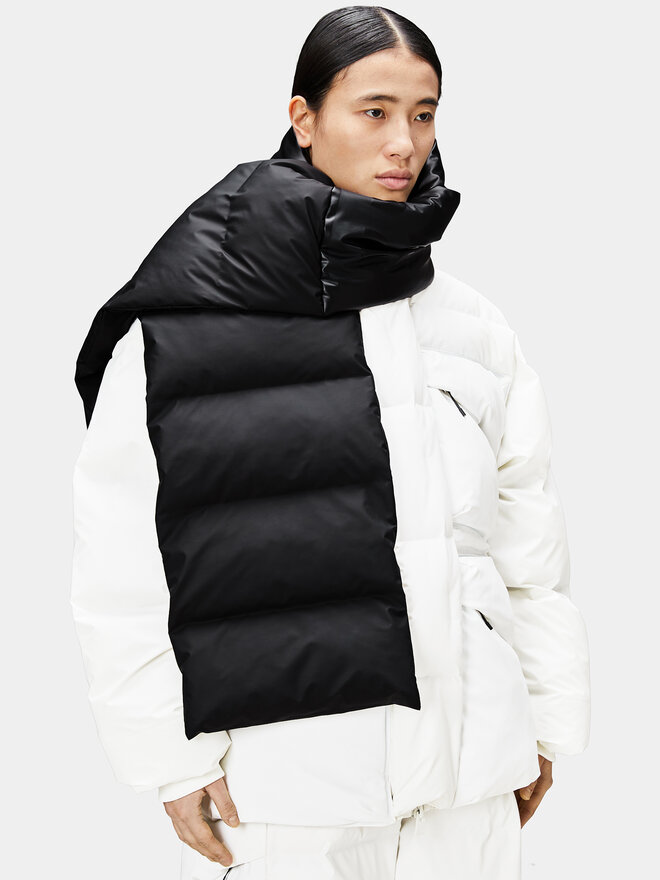 Rains Szalik Rains Harbin Puffer Scarf W2T3 16300 Czarny