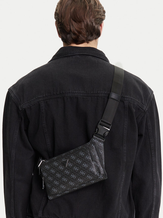 Guess Umhängetasche Guess HMMILO P5214 Schwarz
