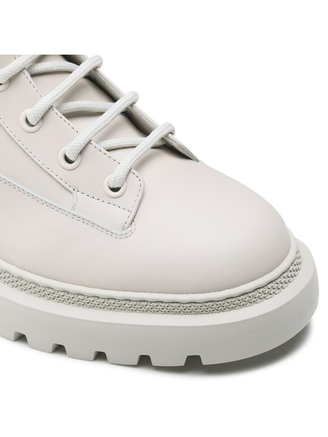 Bally Schnürstiefeletten Bally Gioele Flat 6301558 Weiß