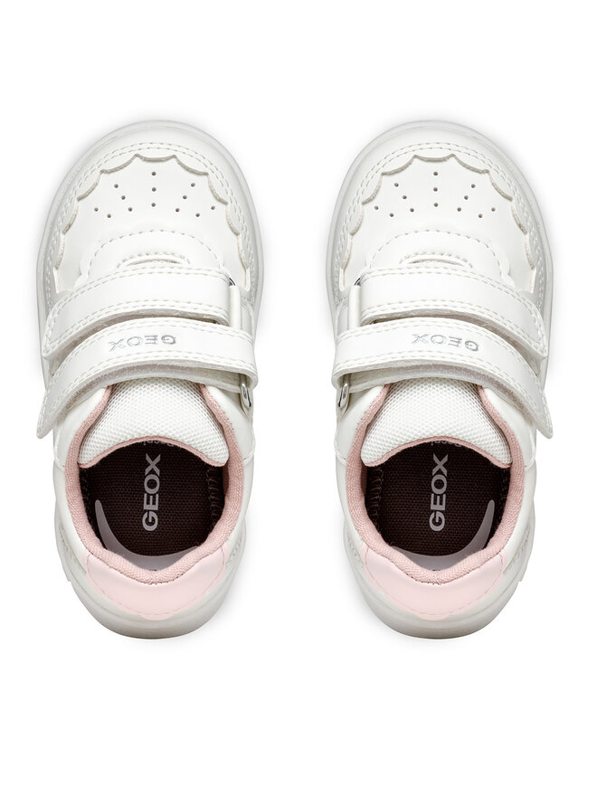 Geox Sneakersy Geox B Eclyper B555MA 000BC C0814 Bílá