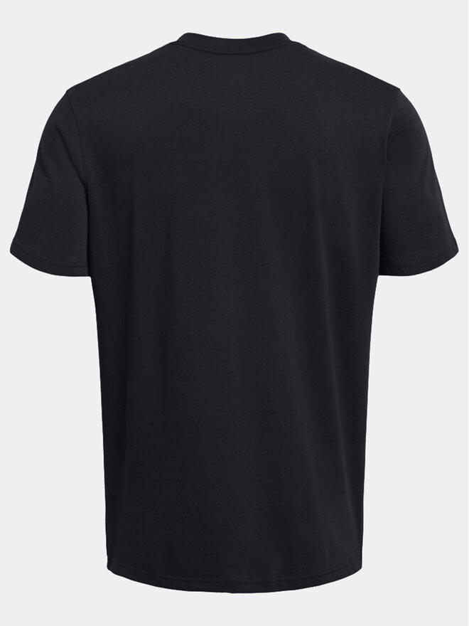 Under Armour Under Armour Marškinėliai Ua Hw Lc Patch Ss 1382902-001 Juoda Loose Fit