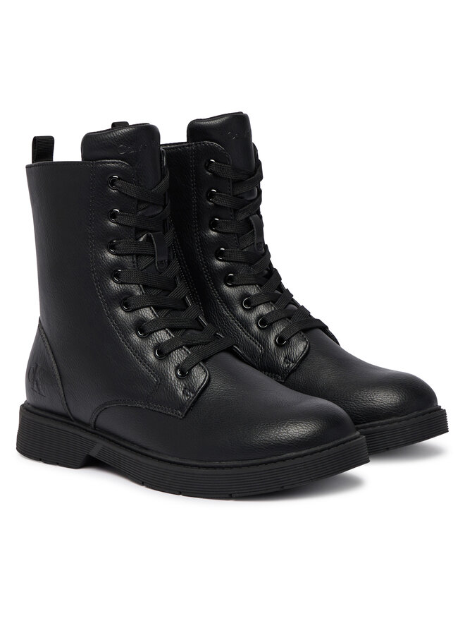 Calvin Klein Schnürschuhe Calvin Klein V3X5-83497-1355 S Schwarz