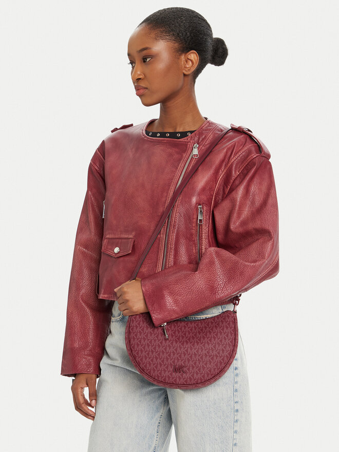 MICHAEL Michael Kors Ročna torba MICHAEL Michael Kors 32T5T8QU1B Bordo rdeča