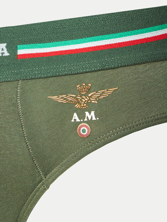 Aeronautica Militare Aeronautica Militare Набір з 2 пар сліпів AM1USL001 Хакі