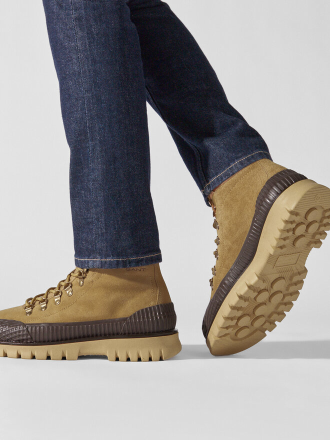 Gant Schnürschuhe Gant Nebrada Mid Boot 27643358 Beige