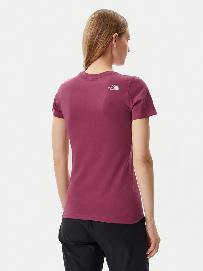 The North Face The North Face Marškinėliai Simple Dome NF0A87NH Rožinė Regular Fit