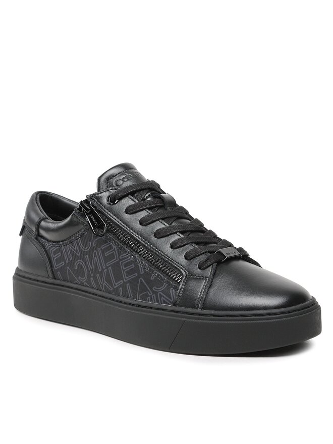 Sneakers Calvin Klein Low Top Lace Up W/Zip Mono HM0HM01059 
