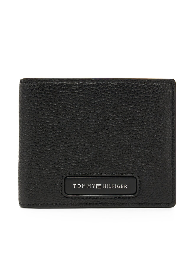 Tommy Hilfiger Veľká pánska peňaženka Tommy Hilfiger Th Monogram Cc And Coin AM0AM13252 Čierna