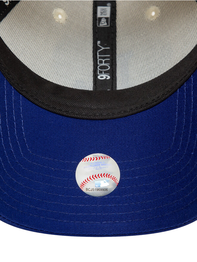 New Era Czapka z daszkiem New Era LA Dodgers Colour Block 9FORTY 60595216 Beżowy
