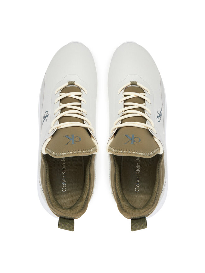 Calvin Klein Jeans Sneakersy Calvin Klein Jeans Eva Runner Tech Ripstop YM0YM01203 Šedá