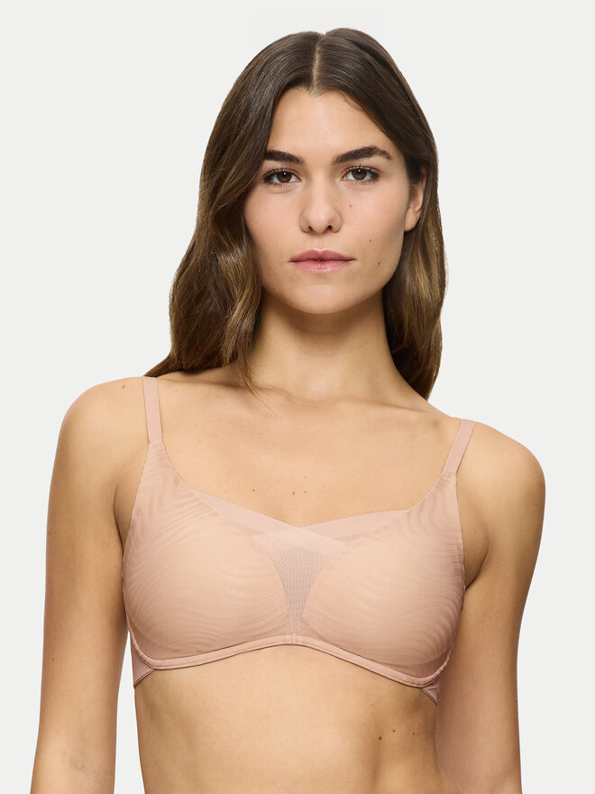 Triumph Triumph Varrásmentes melltartó Shape Smart Ellipse 10222278 Bézs