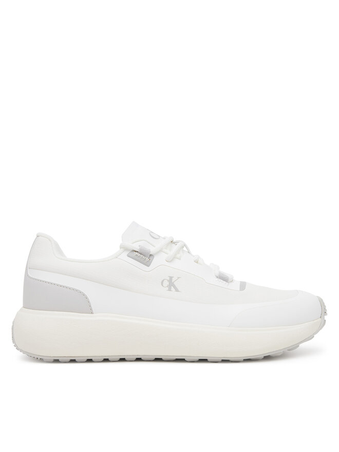 Calvin Klein Jeans Sneakersy Calvin Klein Jeans Athleisure Runner Laceup Nt YW0YW01823 Bílá