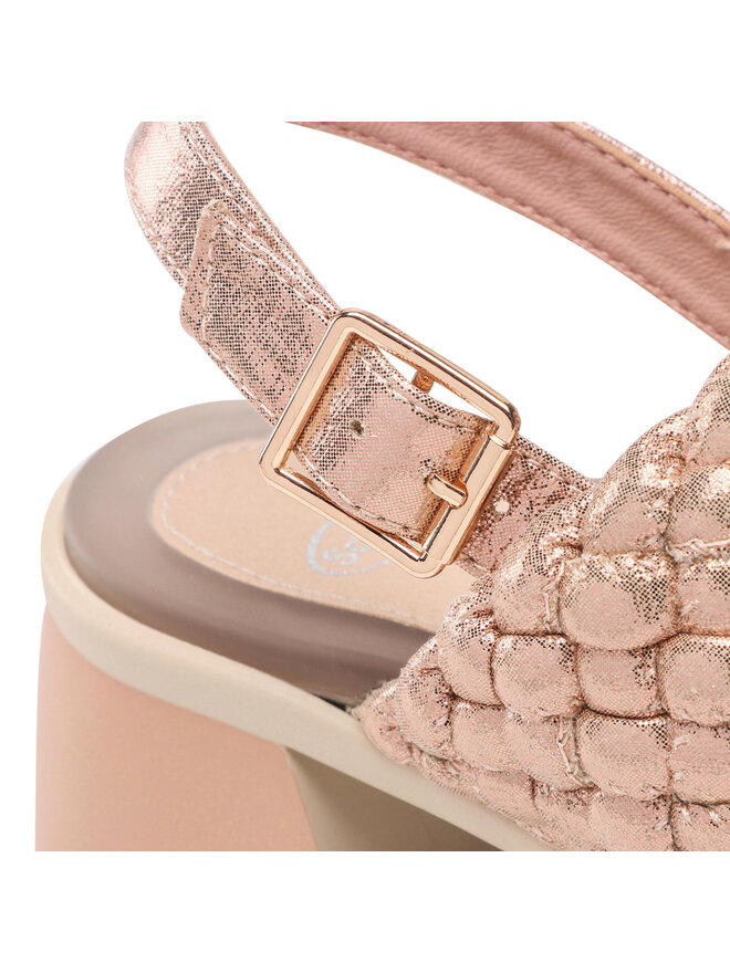 Scholl Сандали Scholl Promenade 2 Bands MF30018 1853 350 Златист