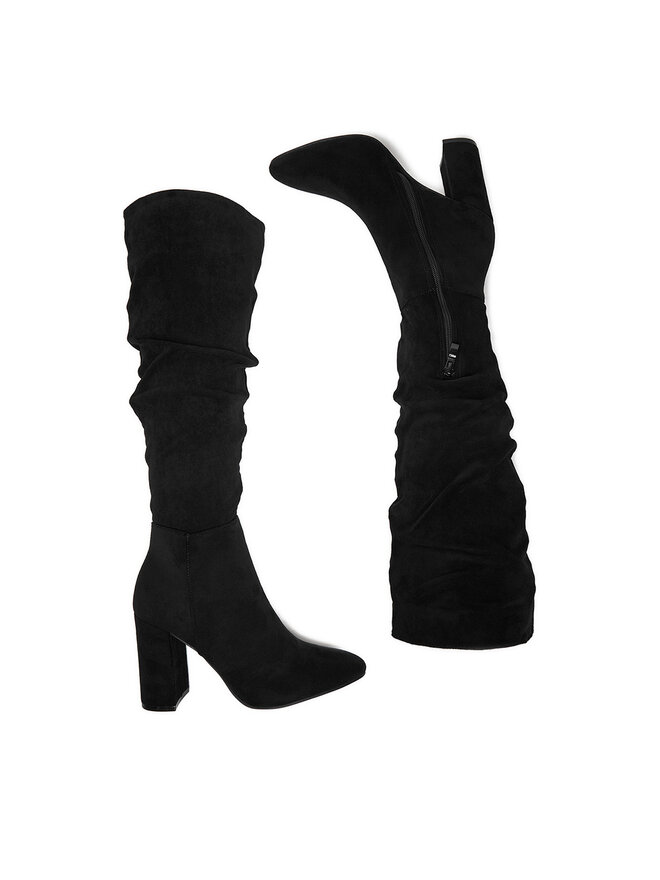DeeZee Μπότες DeeZee SQ856-2-BLACK SU Μαύρο