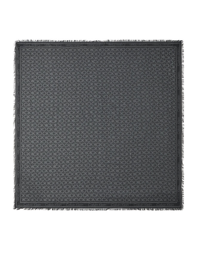 Calvin Klein Kendő Calvin Klein Aop Monogram Jacquard LV04F8054G Fekete