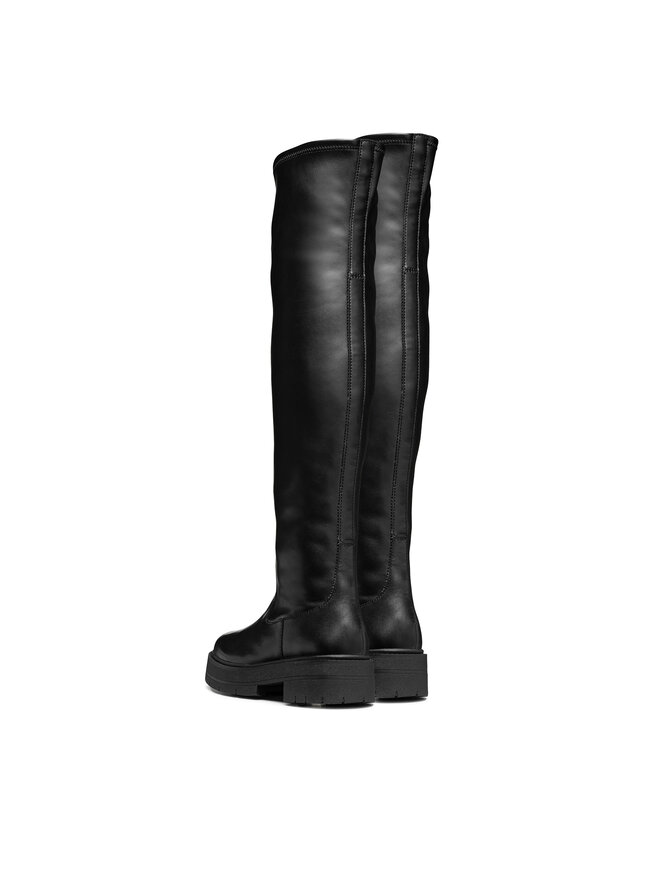 Geox Mušketierky Geox D Spherica Ec7 D46VDC 0BC43 C9999 Čierna