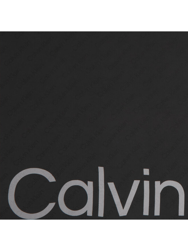 Calvin Klein Eșarfă Calvin Klein Aop Logo Jaquard Scarf 130X130 K60K611125 Negru