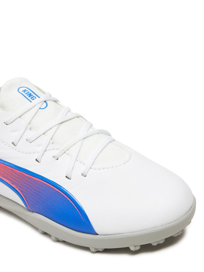 Puma Ποδοσφαιρικά Παπούτσια Puma King Match Tt Jr 108050 Λευκό