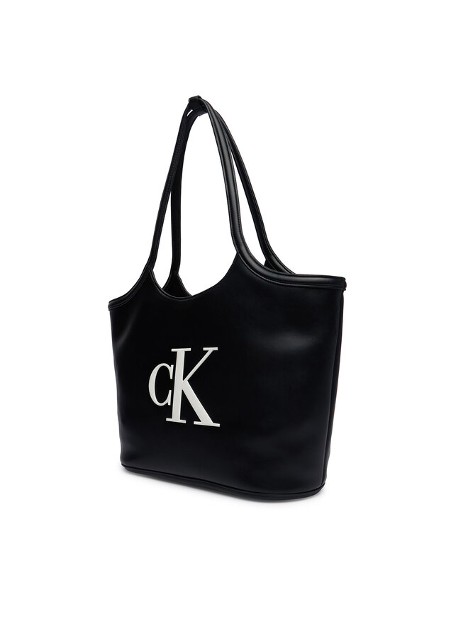 Calvin Klein Handtasche Calvin Klein Bold Ck LV04F3562G Schwarz