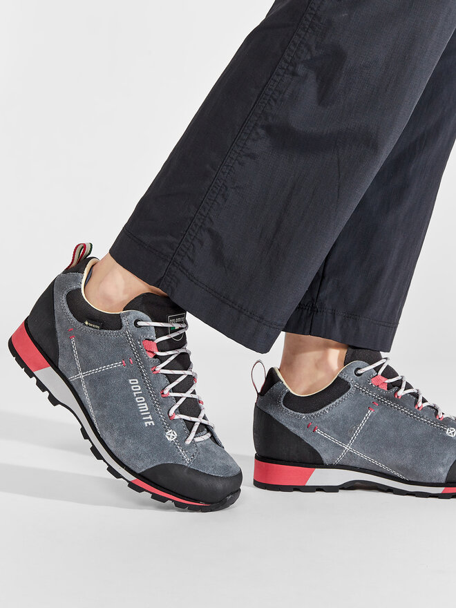 Dolomite Trekking čevlji Dolomite Cinquantaquattro Hike Low Evo Gtx Wmn GORE-TEX Siva