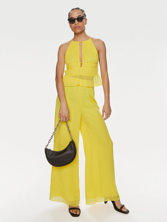 Patrizia Pepe Patrizia Pepe Top 2C1540/A061-Y447 Amarillo Regular Fit